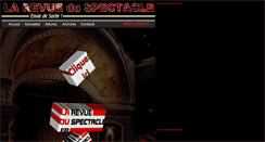Desktop Screenshot of larevueduspectacle.com
